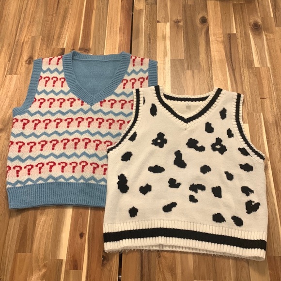 Sweaters - Bundle of 2 Sweater Vests